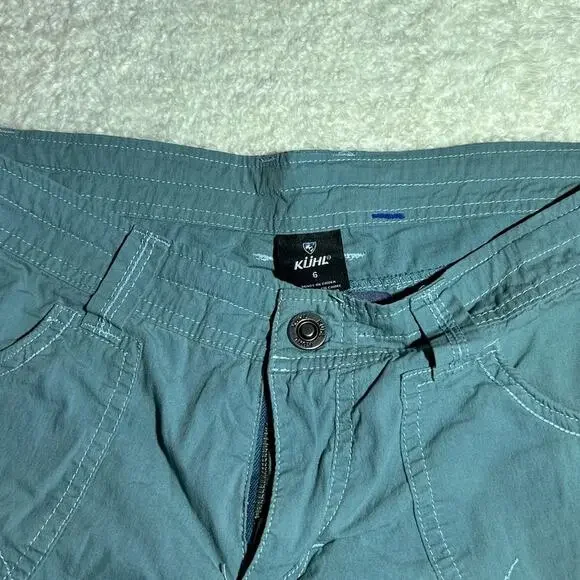 KUHL‎ Women Blue Shorts Size 6 - Picture 6 of 7